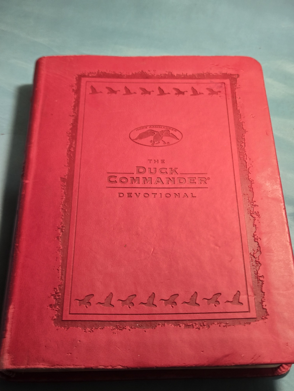 Duck Commander Devotional Journal in Red
